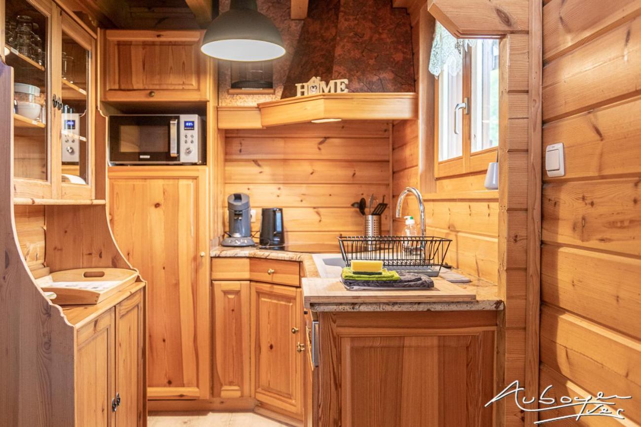 Chalet La Calougeotte, Jardin, Spa Et Sauna Prives Le Menil Luaran gambar